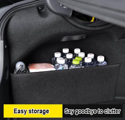 2pcs Car Rear Trunk Organizer Side Divider for BMW X3 2025-2026, Self-Adhesive Trunk Storage Organizer Side Baffle Board Organizer Accessories - view 3