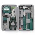 Small Tool Kit Compact Set for Home and Office DIY, Green