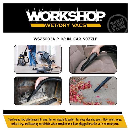 WS25003A 2-1/2-in. Car Nozzle Vacuum Attachment - view 4