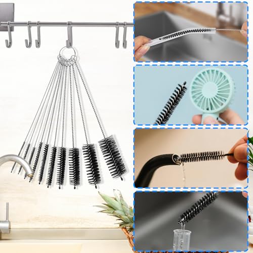 11 Pcs Cleaning Brushes Set, 8 Inch + 60 Inch Cleaner Brushes - view 6