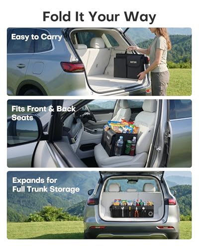 Trunk Organizer, Sturdy Foldable with Cooler for Car, Sudan & SUV - view 4