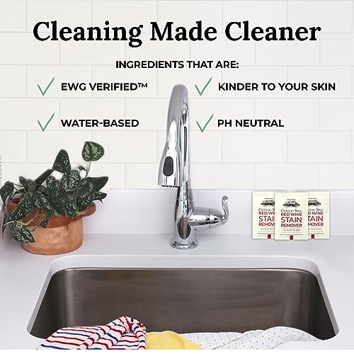 Wine Stain Remover Wipes, On The Go Stain Wipes, 5 Count - view 5