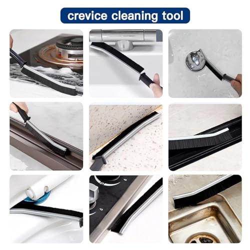 1 PCS Crevice Cleaning Brush,Hard Bristle Crevice Cleaning Brush,Crevice Cleaning Tool is Effective to Clean the Small Gap of Kitchen, tolilet and Windows. (1pcs) - view 5