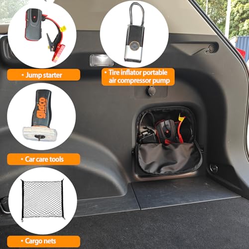 Trunk Upgrade, Trunk Organizer Pocket Bag, Trunk Cubby Storage bag,Cargo side pocket For Toyota Rav4 2025 2024 2023 2022 2021 2020 2019 Black, 1 pc without Backpack Function - view 5