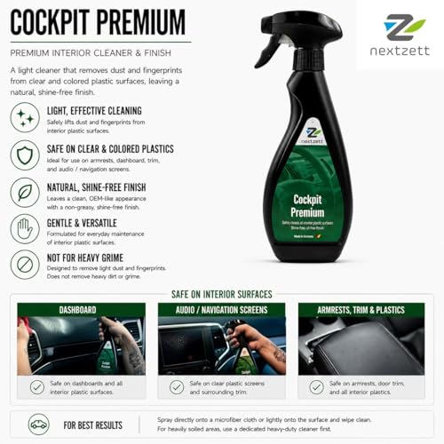 92470515 Cockpit Premium Interior and Dashboard Cleaner, 16.9 fl oz - view 2