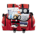 Complete Emergency Response First Aid Kit Trauma Bag, Red