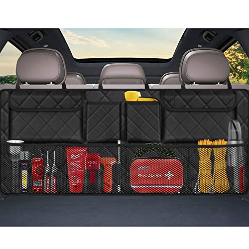 Trunk Organizer, Hanging Backseat Car Storage Bag for SUV (42"*18")