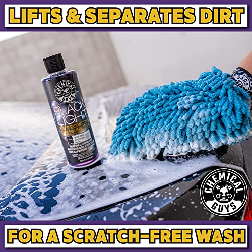 CWS61964BK Car Wash Detailing Bucket, Mitt & Accessories Bundle (6 Items) Featuring Black Light Foaming Car Wash Soap, 64 oz (Half Gallon) - Works on Cars, Trucks, SUVs, RVs & More - view 3