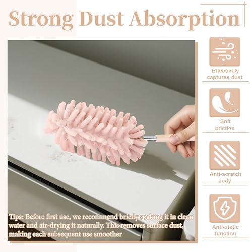 2 PCS Car Interior Duster with Extension Pole, Dusters for Cleaning - view 5