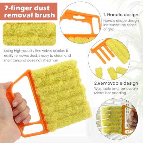 Blind Cleaner Duster Tool, 5 Pack Microfiber Window Blinds Cleaner Tool - view 3