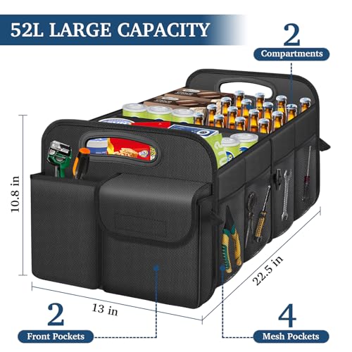 Car Trunk Organizer-Collapsible Car Storage for Suv/Jeep/Sedan - view 3