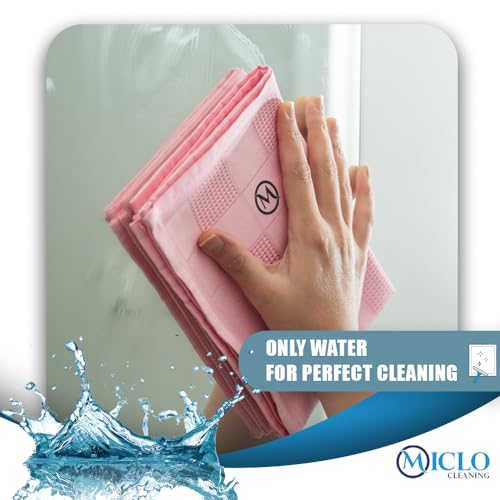 Microfibre Premium Cleaning Cloth Set of 3 - Magic Cloth | All Purpose, Absorbent Washcloth | Microfiber for Window, Kitchen, Bathroom | Lint-Free, Scratch-Free Glass CLoth | 16'' x 24'' | Soft Series - view 5