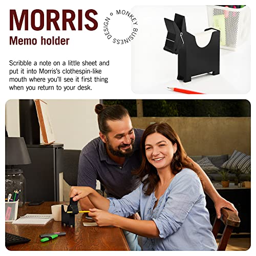 Morris the Donkey: Desktop Memo Holder | Cute Desk Accessories & Office Supplies | Funny Desk Decor & Office Accessories | Desk Supplies: Holders & Dispensers | Sticky Note Holder - view 2