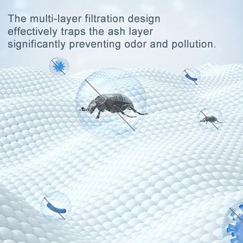 12 Pack Replacement Type Q/C 53292 HEPA Cloth Vacuum Bags Fit for Kenmore 5055, 50557, 50558, 20-53292, 53291, 200 series, 400 series, 600 series, 700 series, 800 series Canister Vacuum Cleaner - view 3