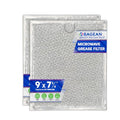 Microwave Filter 9" x 7.7" Fit's GE WB6X486 Oven Vent Grease Filters