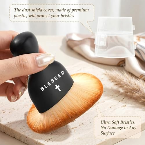 Love Heart Dog Car Detailing Brush Soft Bristle Cars Interior Cleaning Brush,Automotive Dust Brushes Dog Car Accessories,for Vehicle Interior Care Religious Gifts for Pet Love Women Men - view 4