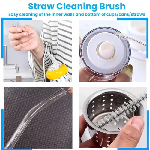 15Pcs Crevice Cleaning Brush Set, Multifunction Hard Bristle Scrub Brushes - view 6