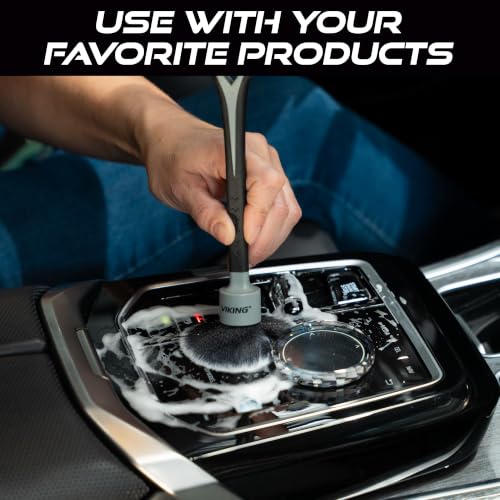 Car Detail Brush Set, Interior Use, 2 Pack - view 6