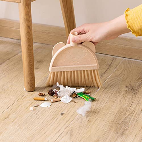 Heavy Duty Broom and Dustpan Set for Sweeping Lightweight, Indoor Tools with Long Handle, Static-Free Bristles Ideal for Hardwood Floors, Tile, Pet Hair and Daily Use - view 6