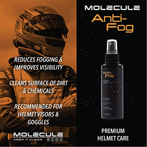 Helmet Care Kit | Premium Helmet Care | Includes Anti-Fog, Cleaner Polish, Helmet Refresh, and Rain Repel | Cleans and Details Helmets, Visors, and Goggles | 4 Ounces (1 Kit) - view 3
