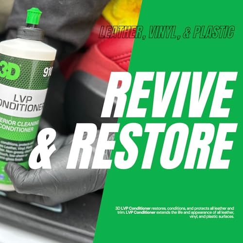 Leather, Vinyl & Plastic Conditioner | Restores, Conditions & Protects Car Interiors | Non-Greasy UV Protection for Seats, Steering Wheels, & Trim |16 oz - view 5