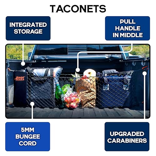 Envelope Cargo Net for GMC Sierra & Chevy Silverado - Fits 2013-Current - view 5