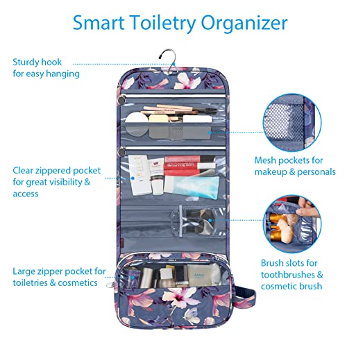 Hanging Toiletry Bag Portable Travel Cosmetic Makeup Organizer - view 2