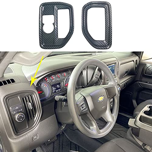 Dash Side Air Vent Trim Cover for 2019‑2022 Chevy Silverado 1500 - view 6