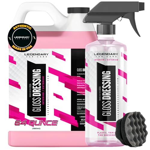 Bundle - Gloss Dressing with Applicator 16oz & Gloss Dressing 64oz (Half Gallon)