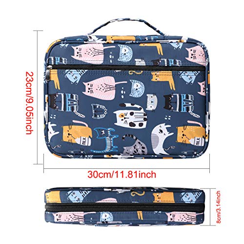 Coloring Pencil Case 220 Slots Pencils/Gel Pens Organizer Waterproof Travel Case Zipper Carrying Portable Pencil Markers Pen Holder Bag for Painter Writers - view 3