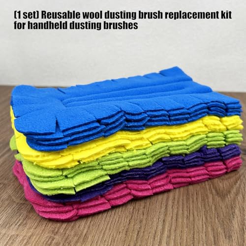 Multifunctional Fiber Duster Refill for Handheld Dusting Wand Effectively Captures Fine Particles - view 4