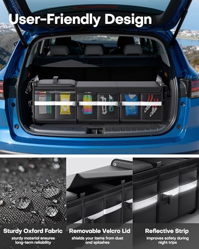 Trunk Organizer - Car Organizer and Storage with Cooler Bag for SUV - view 3