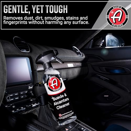Adam's Suede Cleaner (16oz) - Professional Automotive Micro-Suede Cleaner For Car Interiors, Upholstery, Shoes, Clothing, Removes Stains & Refreshes Suede Material - view 4