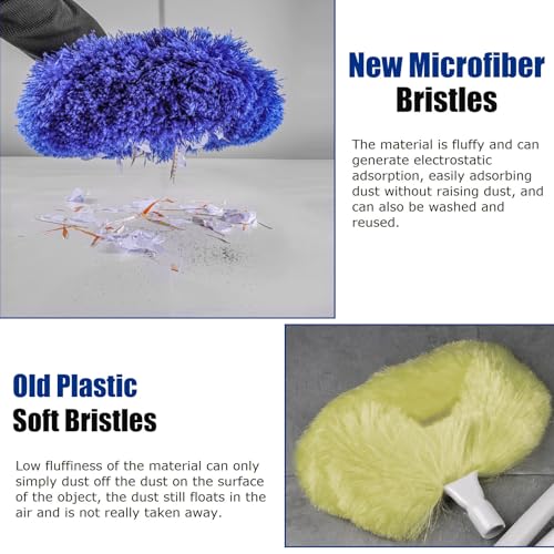 Max 66'' Ceiling Fan Cleaning Duster with Extension Pole Wall Dusting Brush - view 4