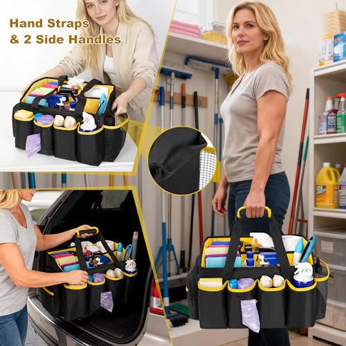 Extra-Large Cleaning Caddy Organizer Bag with Handle - view 5