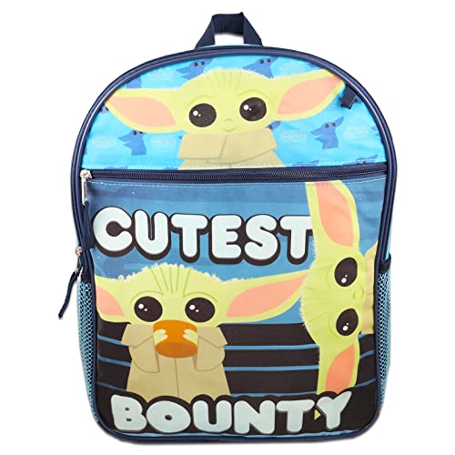 Baby Yoda Backpack and Lunch Bag Set for Kids School Bundle + More - view 4