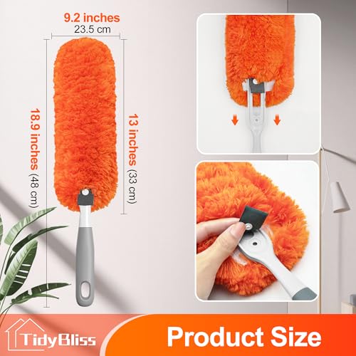 Microfiber Duster for Cleaning Home, Office, Car, Furniture - view 6