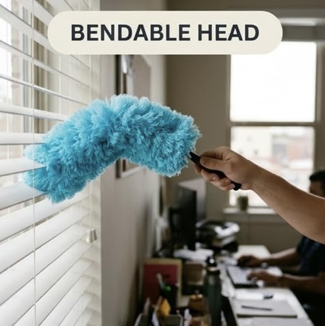 Microfiber Duster Refill Set 68 Inch - 4 Pack Washable Bendable Dusting Wand - view 3