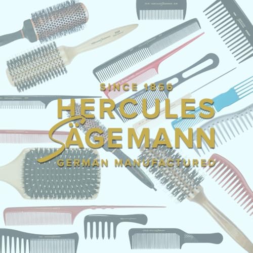 Vent Brush (Slim) | Hair Brush for Gentle Detangling and Massaging. Hair Brush with Ergonomic Handle, with Natural Bristles and Nylon Pins for Healthy Hair | Colour: Black - view 6