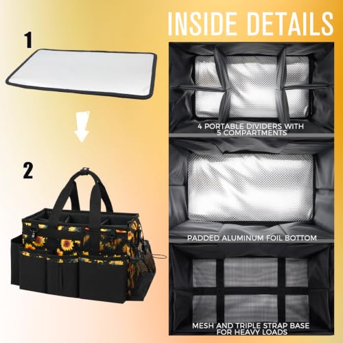 Wearable Cleaning Caddy Organizer With Handle & Shoulder Strap - view 4