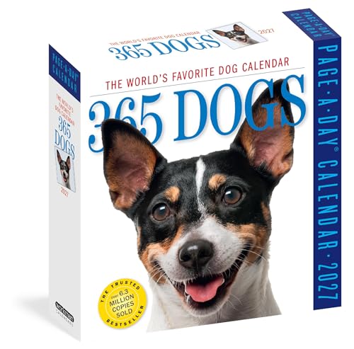 365 Dogs Page-A-Day Calendar 2027: The World's Favorite Dog Calendar
