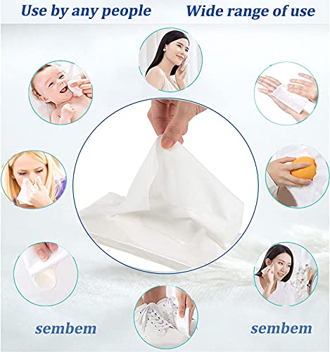Car Facial Tissue Refill for Car Visor Holder, 3-Ply Soft 360 Sheets - view 5