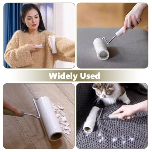 Large Lint Rollers for Pet Hair Extra Sticky，6.3'' Wide Remover - view 6