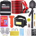 Emergency Roadside Car Kit, Car Safety Kit with Jumper Cables