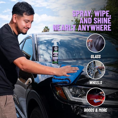 HydroSpeed & HydroSuds Car Wash Kit – Ceramic Quick Detailer and Car Wash Soap Bundle – Car Detailing Kit with High Foam Shine Protection, Works with Foam Cannon or Gun, 16 oz Each - view 3
