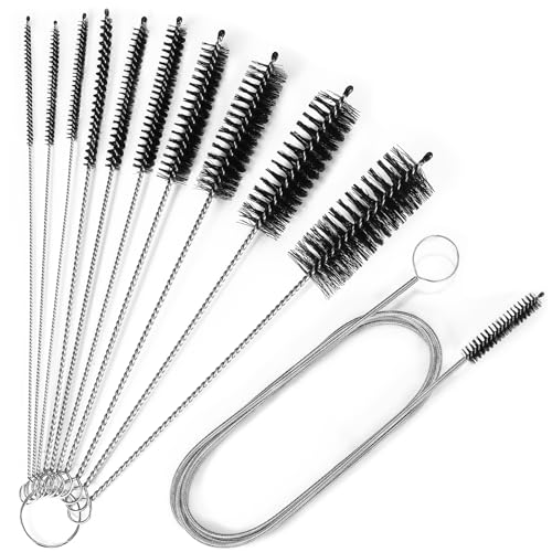 11 Pcs Cleaning Brushes Set, 8 Inch + 60 Inch Cleaner Brushes