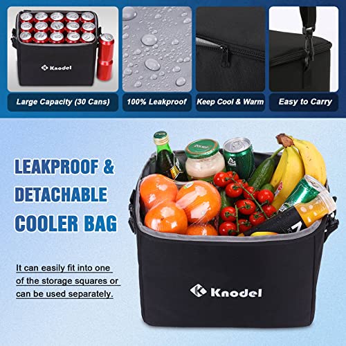 Extra Large 4-in-1 Trunk Organizer with Cooler for Car (Black) - view 3