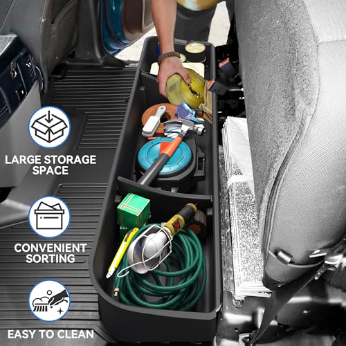 Under Seat Storage Box for Ford F150 (2015-2026) SuperCrew/Crew Cab - view 6