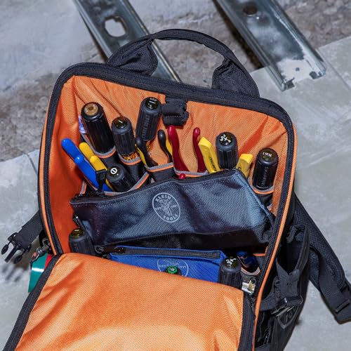 55569 Stand-Up Zipper Bag Tool Pouch with Carabiners, Reinforced Gusseted Bottoms, Water Resistant 1680d, Multi-Size 5-Pack - view 5