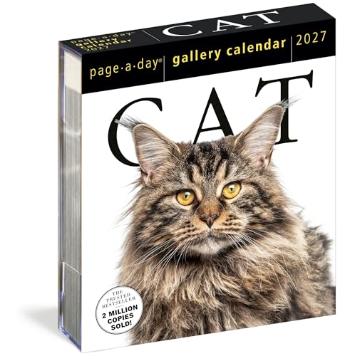 Cat Page-A-Day Gallery Calendar 2027: A Delightful Gallery of Cats for Your Desktop